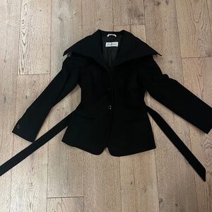 MaxMara Women's Black Blazer Jacket Size 6